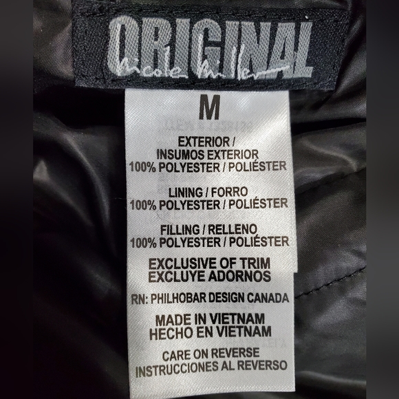 Nicole Miller Original Reversible Faux Fur Puffer Vest - Picture 15 of 16